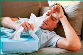 Système immunitaire affaibli pour la prostatite