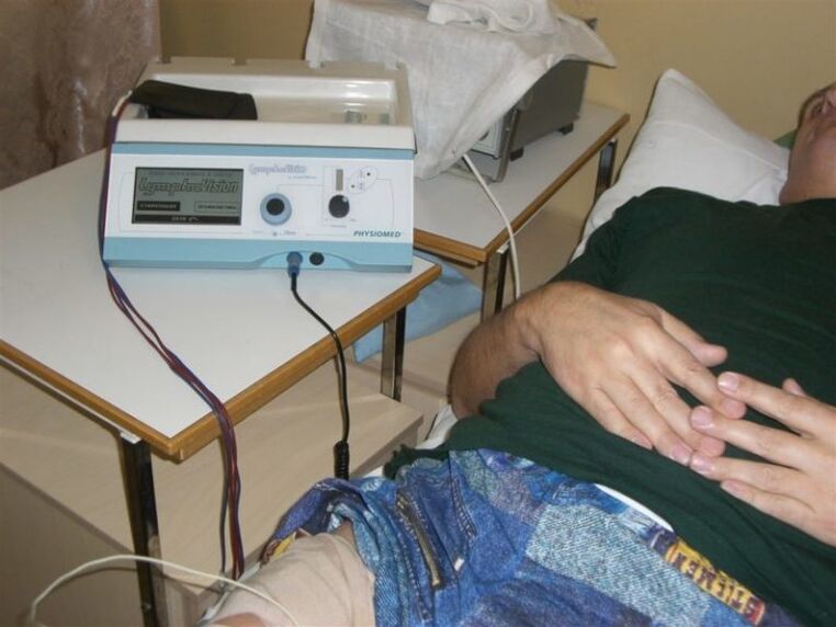 Procédures physiothérapeutiques dans le traitement de la prostatite.